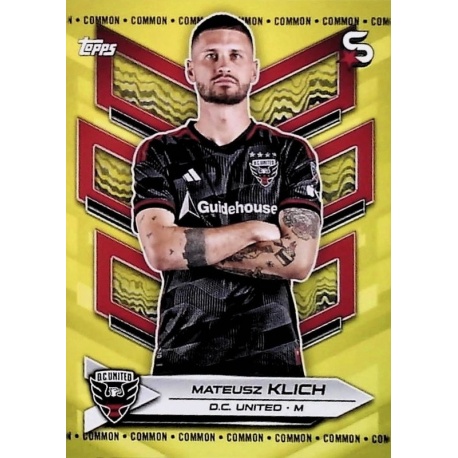 Mateusz Klich Yellow Common D.C. United 181