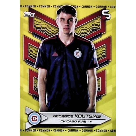 Georgios Koutsias Yellow Common Chicago Fire 182