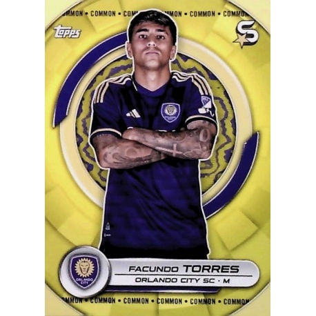 Facundo Torres Yellow Common Orlando City SC 187