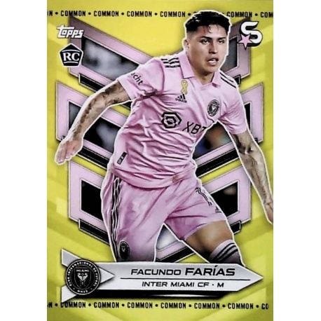 Facundo Farías Image Variation Yellow Common Inter Miami CF 190b