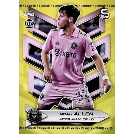 Noah Allen Image Variation Yellow Common Inter Miami CF 199b