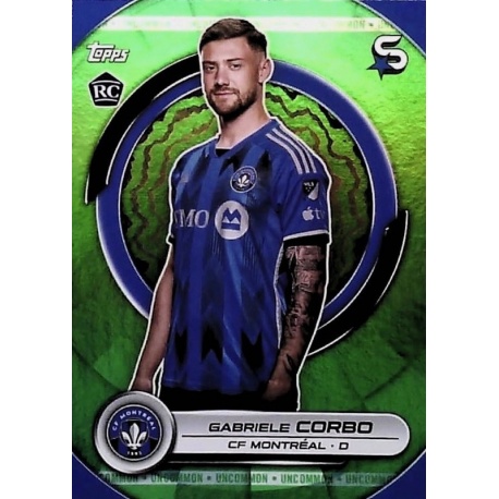 Gabriele Corbo RC Uncommon Green CF Montreal 25