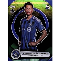 Fernando Álvarez RC Uncommon Green CF Montreal 107