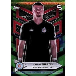 Chris Brady Uncommon Green Chicago Fire 116