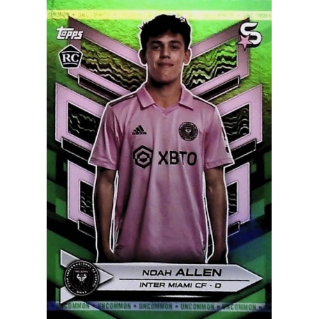 Noah Allen RC Uncommon Green Inter Miami CF 199