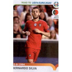 Bernardo Silva Portugal 239 Panini Road to UEFA EURO 2020 Sticker Collection