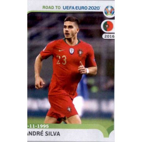 André Silva Portugal 241 Panini Road to UEFA EURO 2020 Sticker Collection