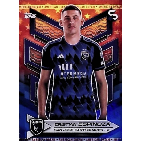 Cristian Espinoza American Dream San Jose Earthquakes 155