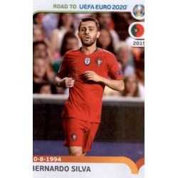 Bernardo Silva Portugal 239 Panini Road to UEFA EURO 2020 Sticker Collection