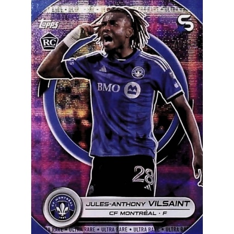 Jules-Anthony Vilsaint RC Ultra Rare Purple /99 CF Montreal 5