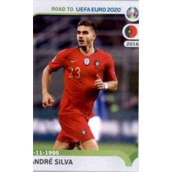 André Silva Portugal 241 Panini Road to UEFA EURO 2020 Sticker Collection