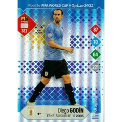 Diego Godín Fans' Favourite Uruguay 381