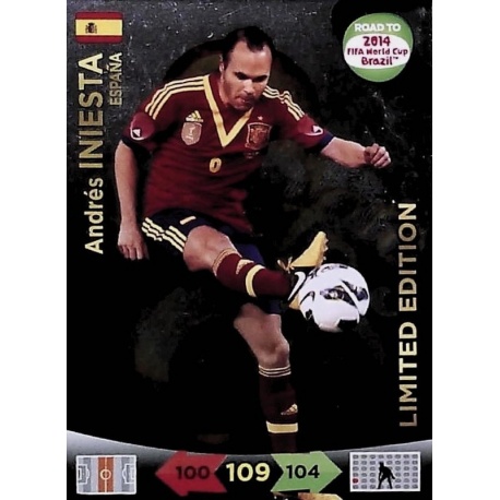 Andres Iniesta Limited Edition Spain