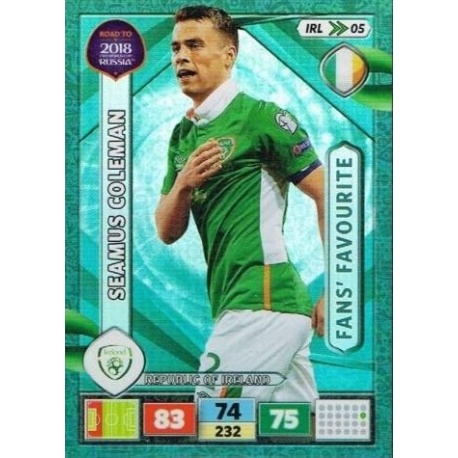 Seamus Coleman Fans' Favourite Republic of Ireland