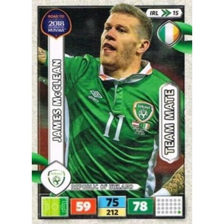 James McClean Republic of Ireland IRL15