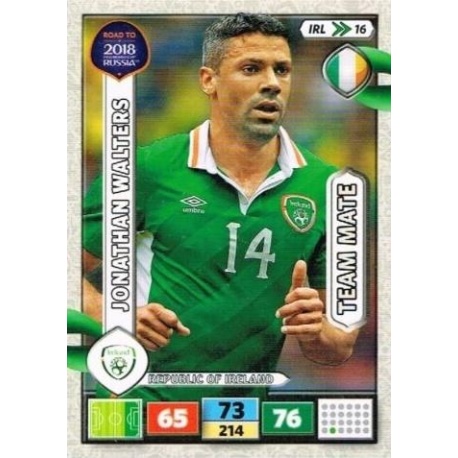 Jonathan Walters Republic of Ireland IRL16