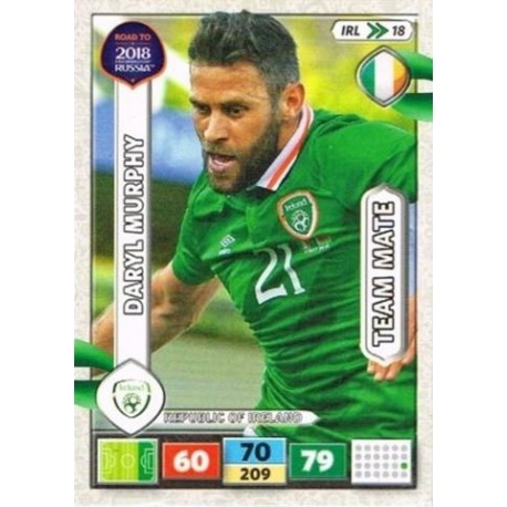 Daryl Murphy Republic of Ireland IRL18