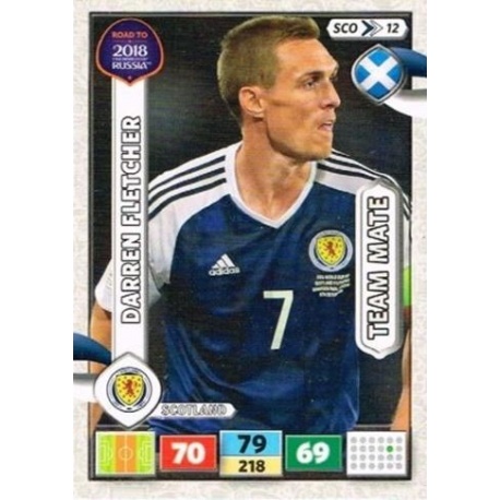 Darren Fletcher Scotland SCO12
