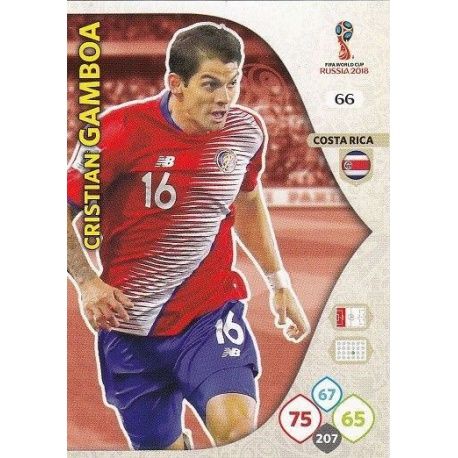 Cristian Gamboa Costa Rica 66 Adrenalyn XL Russia 2018 