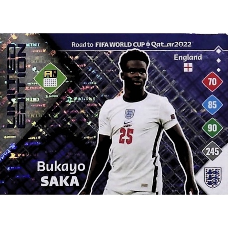 Bukayo Saka Limited Edition England