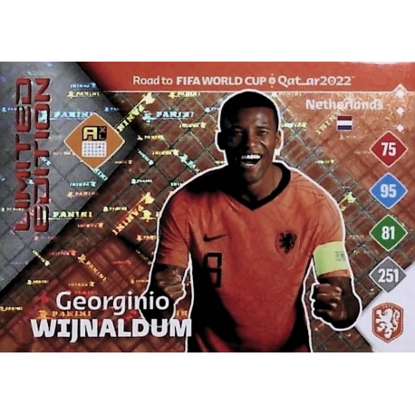 Georginio Wijnaldum Limited Edition Netherlands