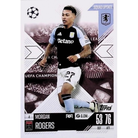 Morgan Rogers Aston Villa 4