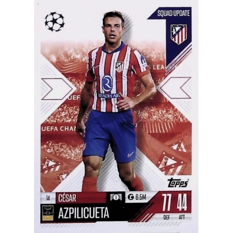César Azpilicueta Atlético Madrid 14