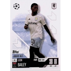Leon Bailey Away Kit Aston Villa 58