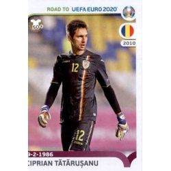Ciprian Tătărușanu Romania 259 Panini Road to UEFA EURO 2020 Sticker Collection