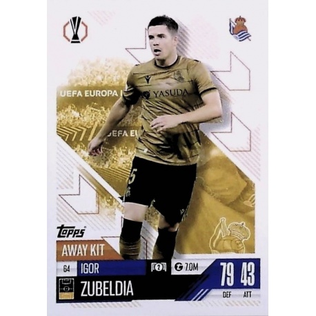 Igor Zubeldia Away Kit Real Sociedad 64