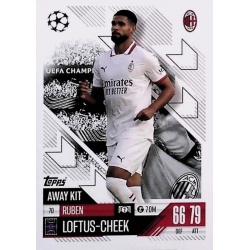 Ruben Loftur-Cheek Away Kit AC Milan 70