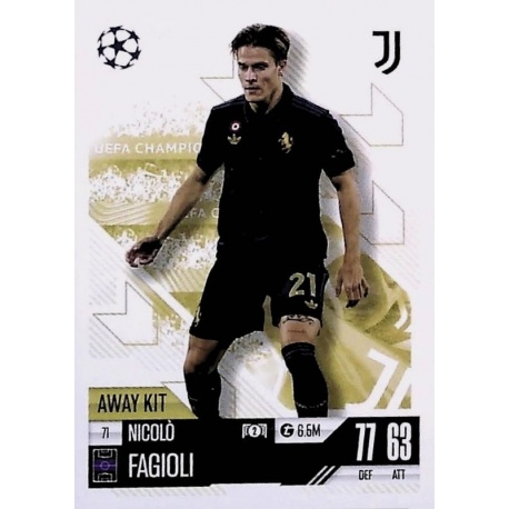 Nicolò Fagioli Away Kit Juventus 71