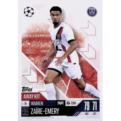 Warren Zaïre-Emery Away Kit PSG 75