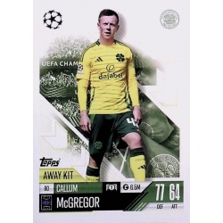 Callum McGregor Away Kit Celtic FC 80