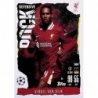 Venta Cromos Virgil van Dijk Defensive Rock Liverpool Match Attax Extra 24/25