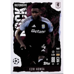 Ezri Konsa Defensive Rock Aston Villa 85