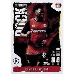 Edmond Tapsoba Defensive Rock Bayer 04 Leverkusen 91