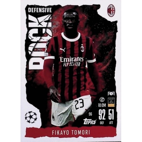 Fikayo Tomori Defensive Rock AC Milan 96