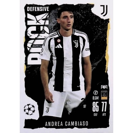 Andrea Cambiaso Defensive Rock Juventus 97