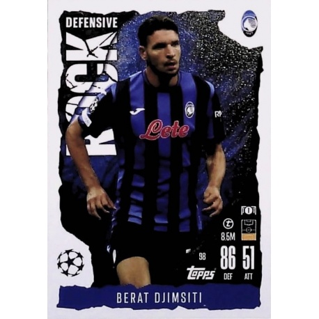 Berat Djimsiti Defensive Rock Atalanta 98