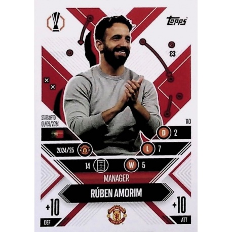 Rúben Amorim Manager Career Manchester United 110