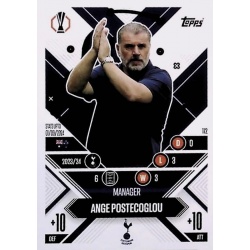 Ange Postecoglou Manager Career Tottenham Hotspur 112