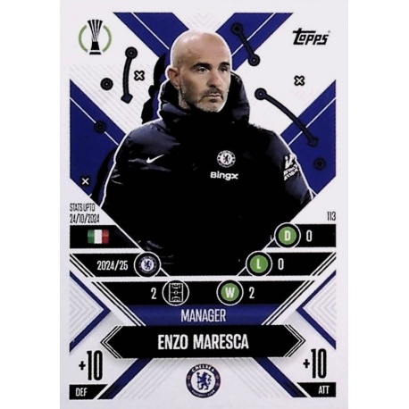 Enzo Maresca Manager Career Chelsea 113