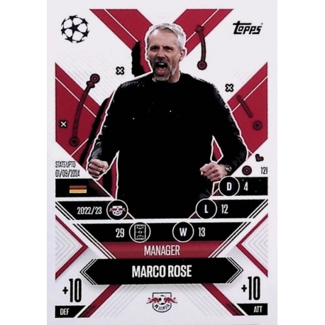 Marco Rose Manager Career RB Leipzig 121