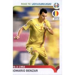Romario Benzar Romania 263 Panini Road to UEFA EURO 2020 Sticker Collection