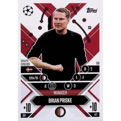 Brian Priske Manager Career Feyenoord 130