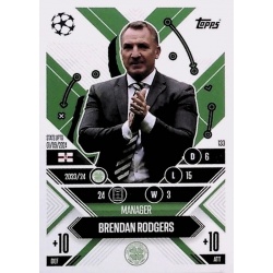 Brendan Rodgers Manager Career Celtic FC 133