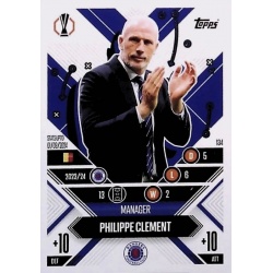 Philippe Clement Manager Career Rangers FC 134