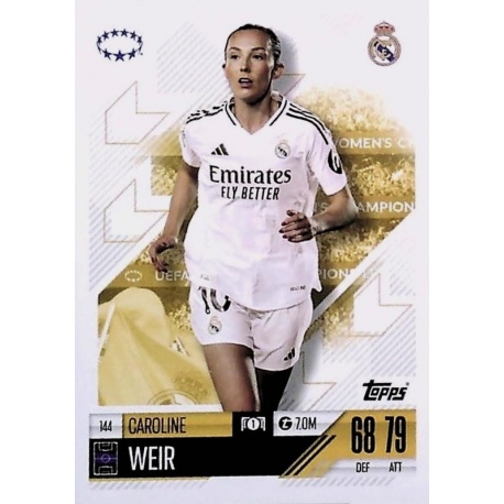 Caroline Weir UWCL Cards Real Madrid 144