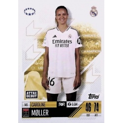 Caroline Møller UWCL Cards Real Madrid 146